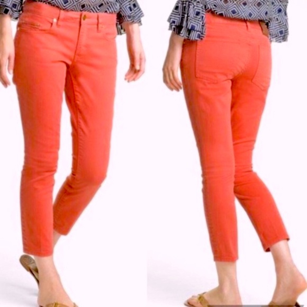 Tory Burch Alexa Cropped Skinny Jean